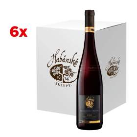 Habánské sklepy Rulandské modré 2022 pozdní sběr - karton 6 ks